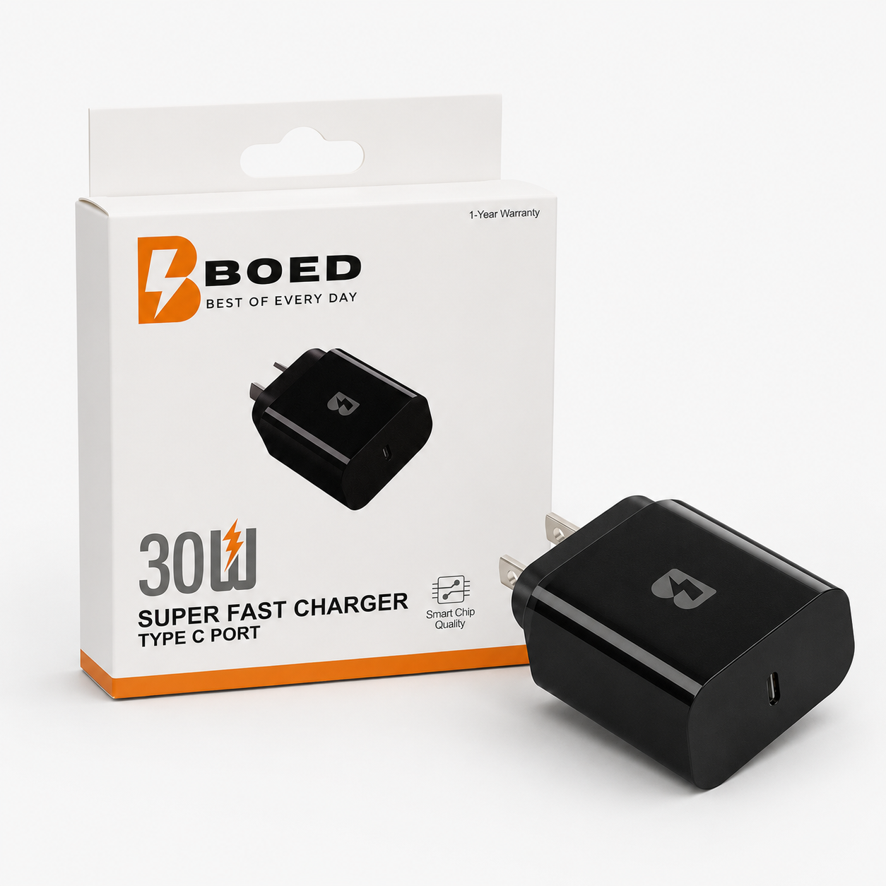 BOED 30W Super Fast Charger Type-C Port