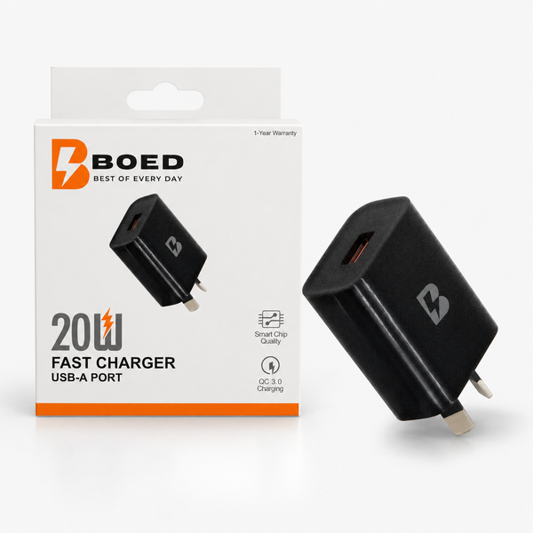 BOED 20W Fast Charger USB-A Port