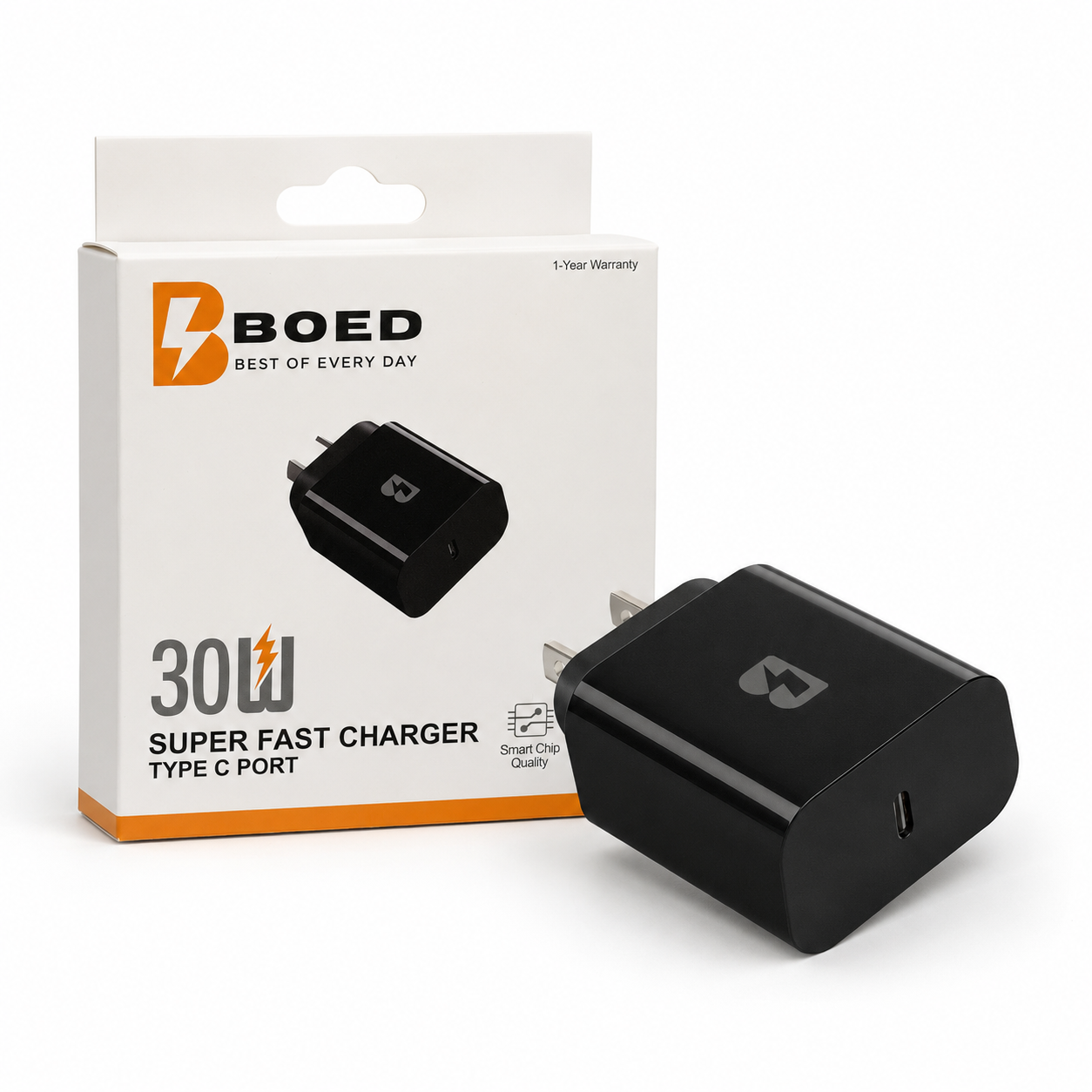 BOED 30W Super Fast Charger Type-C Port