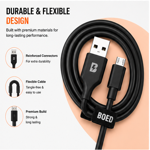 BOED USB-A to Micro USB 100cm