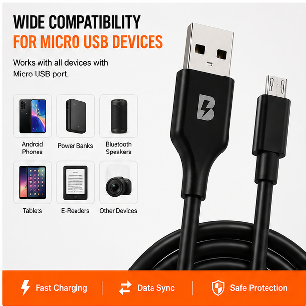 BOED USB-A to Micro USB 100cm